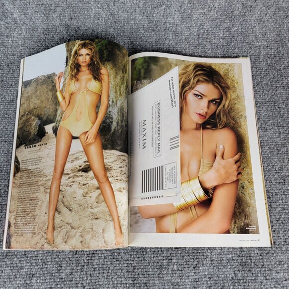Maxim Magazine February 2009 #134 The Real Swimsuit Issue Cover - Picture 5 of 6